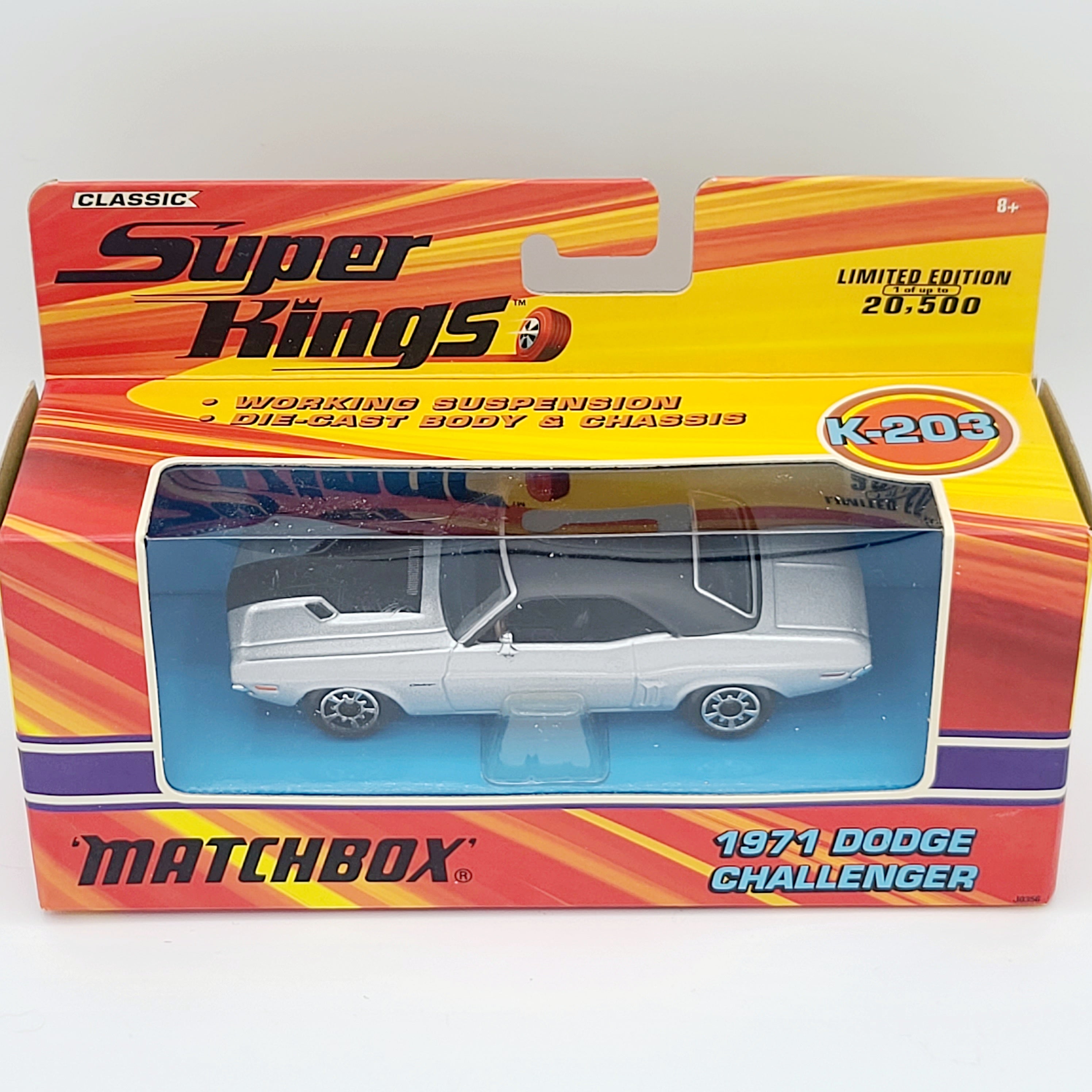 Matchbox '71 Dodge Challenger K-203 (2005 Classic Super Kings - Limited Edition 1 of 20,000)